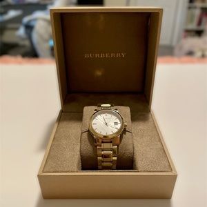 Burberry The City Gold Watch